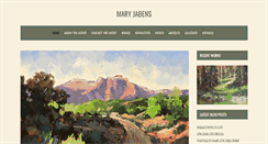 Desktop Screenshot of maryjabens.com